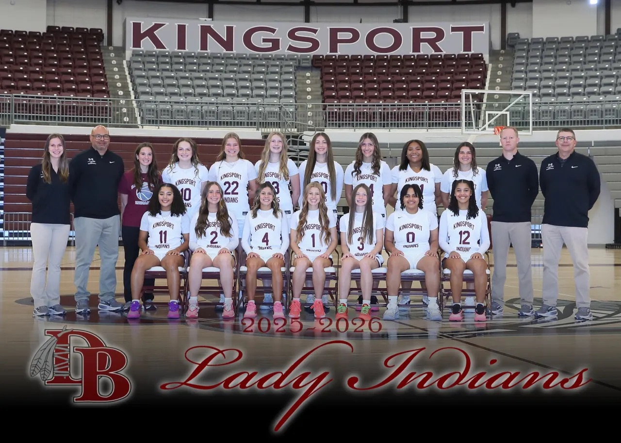 The 2025 Dobyns-Bennett Lady Indians team photo