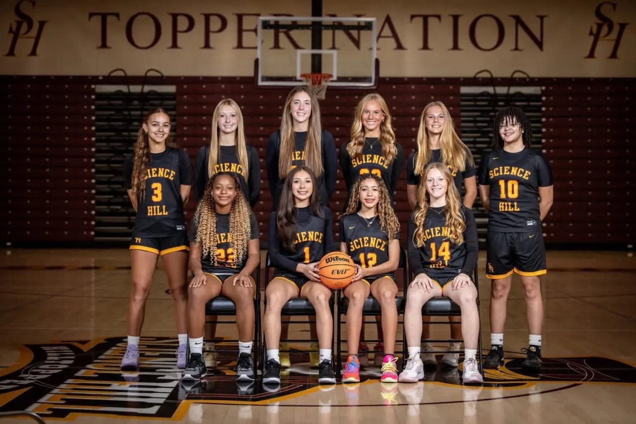The 2025 Science Hill Lady Hilltoppers team photo