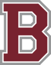 Bearden High School - Maroon "Power B" logo with grey outline.