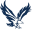 Tabernacle Falcons logo - a white and blue falcon