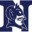 Norcross Blue Devils Logo - a profile of a devil colored dark blue with white features over a large "N" that is also dark blue with white outline.