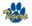 Orem High School Tigers Logo - a blue tiger foot print with yellow "Tigers" text