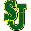 Saint Joseph Logo - Green S and J with yellow outline.